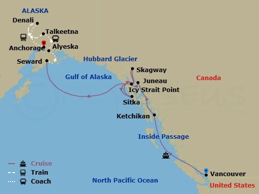 12N Mountain Valley Explorer Ct 3A Route Map