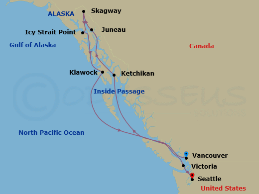 Cruise Route Map