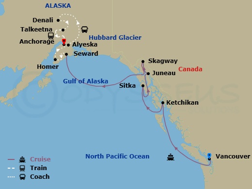 13N Homer Wldlife &Heart Of Ak Ult Ct10a Route Map
