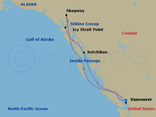 Cruise Route Map