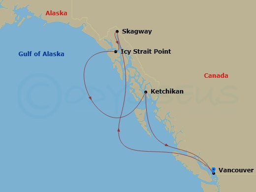 Cruise Route Map