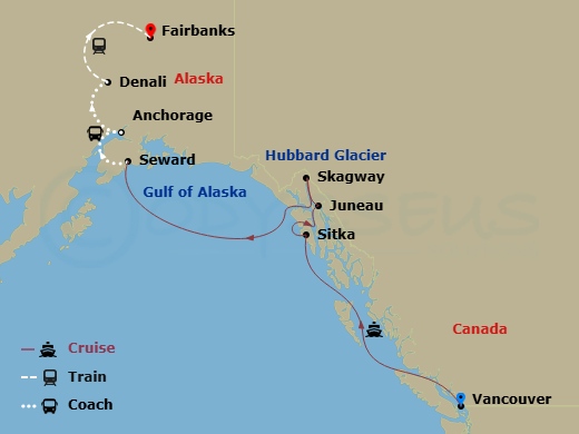 Cruise Route Map