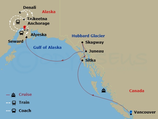 Cruise Route Map