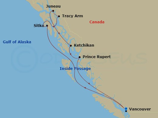 Cruise Route Map