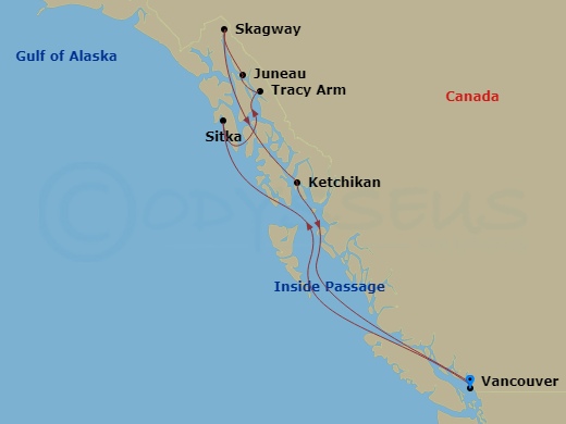 Cruise Route Map