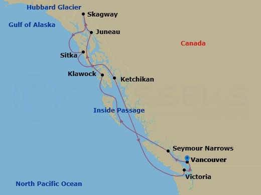 Alaska Route Map