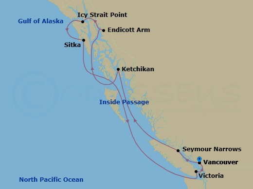 Alaska Route Map