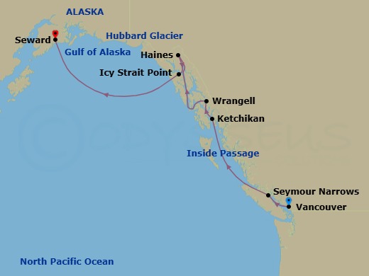 Alaska Route Map