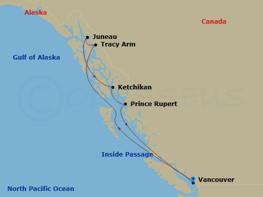 Cruise Route Map