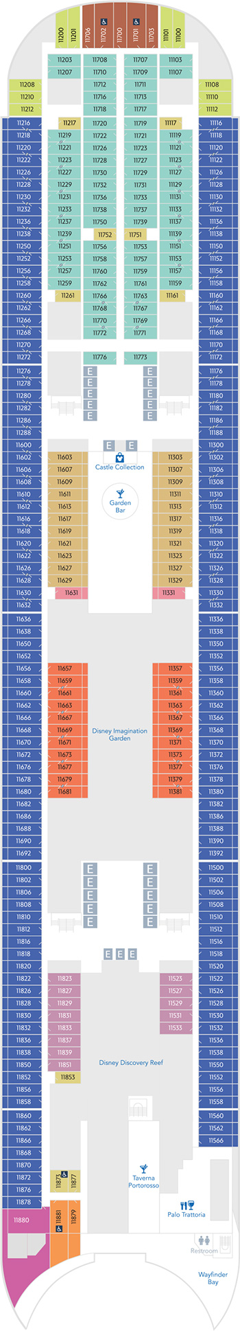 Deck 11 plan