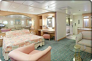 Ovation of the Seas Cabin 9246 - Category 2C - Ocean View Stateroom with  Large Balcony 9246 on